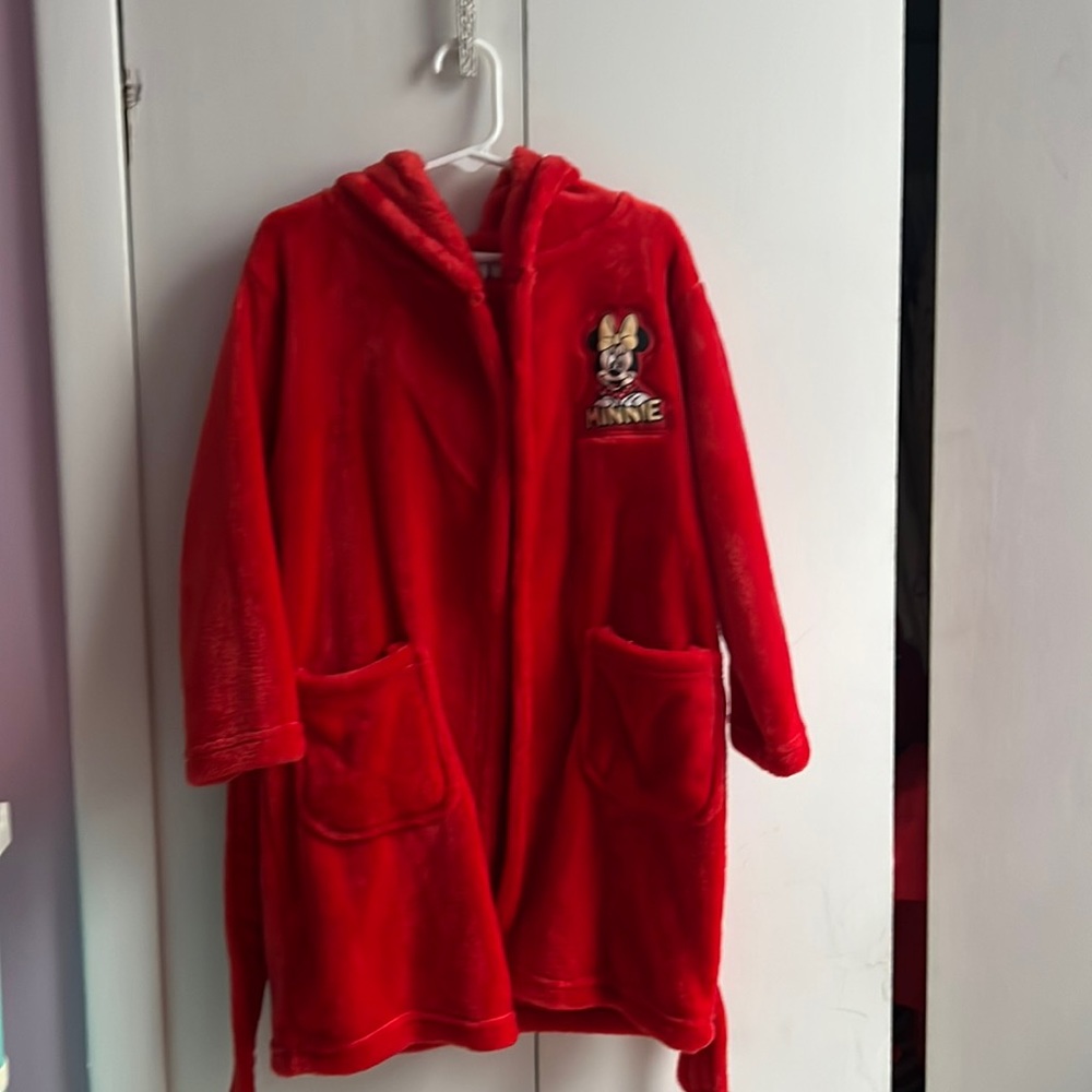 Childrens Minnie Mouse Bathrobe